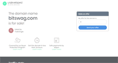 Desktop Screenshot of bitswag.com
